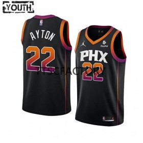 NBA Phoenix Suns Trikot DeAndre Ayton 22 Jordan 2022-23 Statement Edition Schwarz Swingman - Kinder